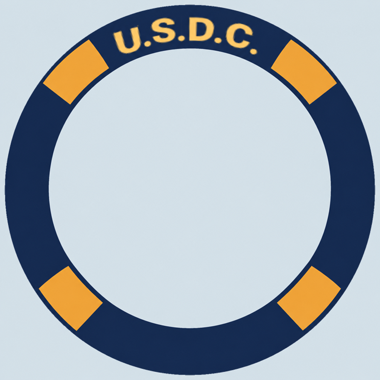 U.S.D.C. life ring